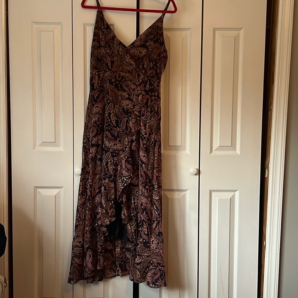 Lulus paisley dress size L